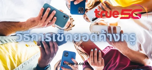 เช็คเงินทรู กดอะไร